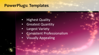 PPT Template - abstract, video-enhanced, blue - Text Slide